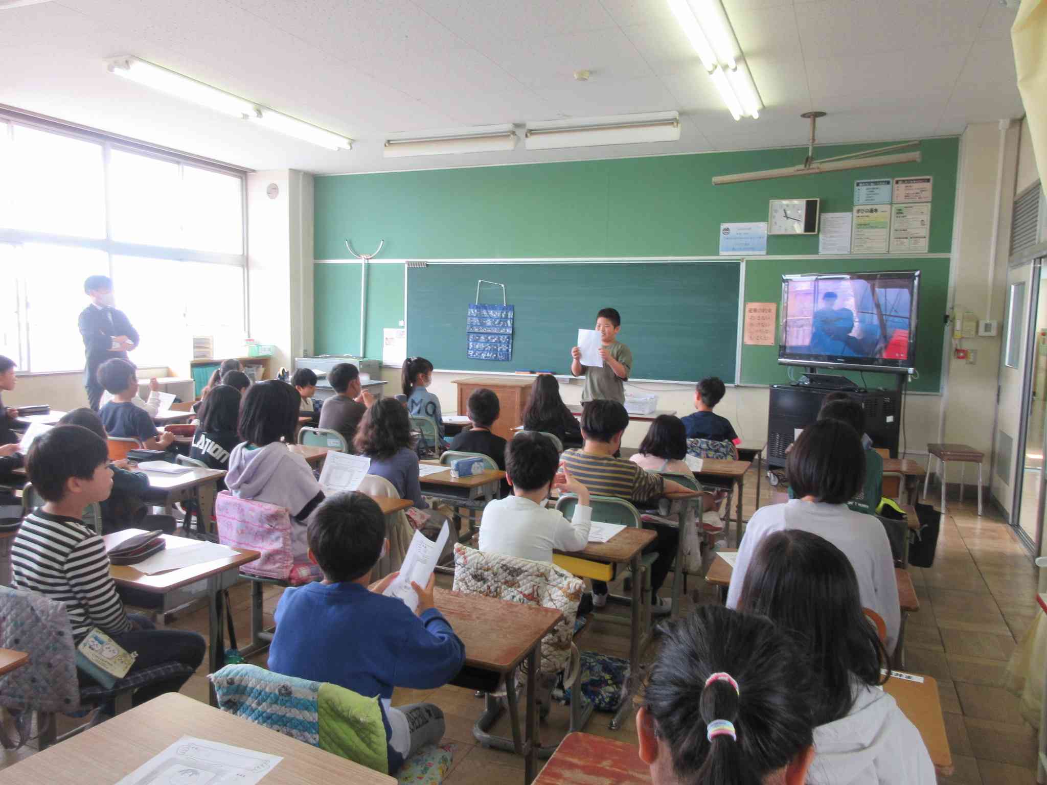 新学期まずは自己紹介から 北小 ブログ 相模原市立大野北小学校